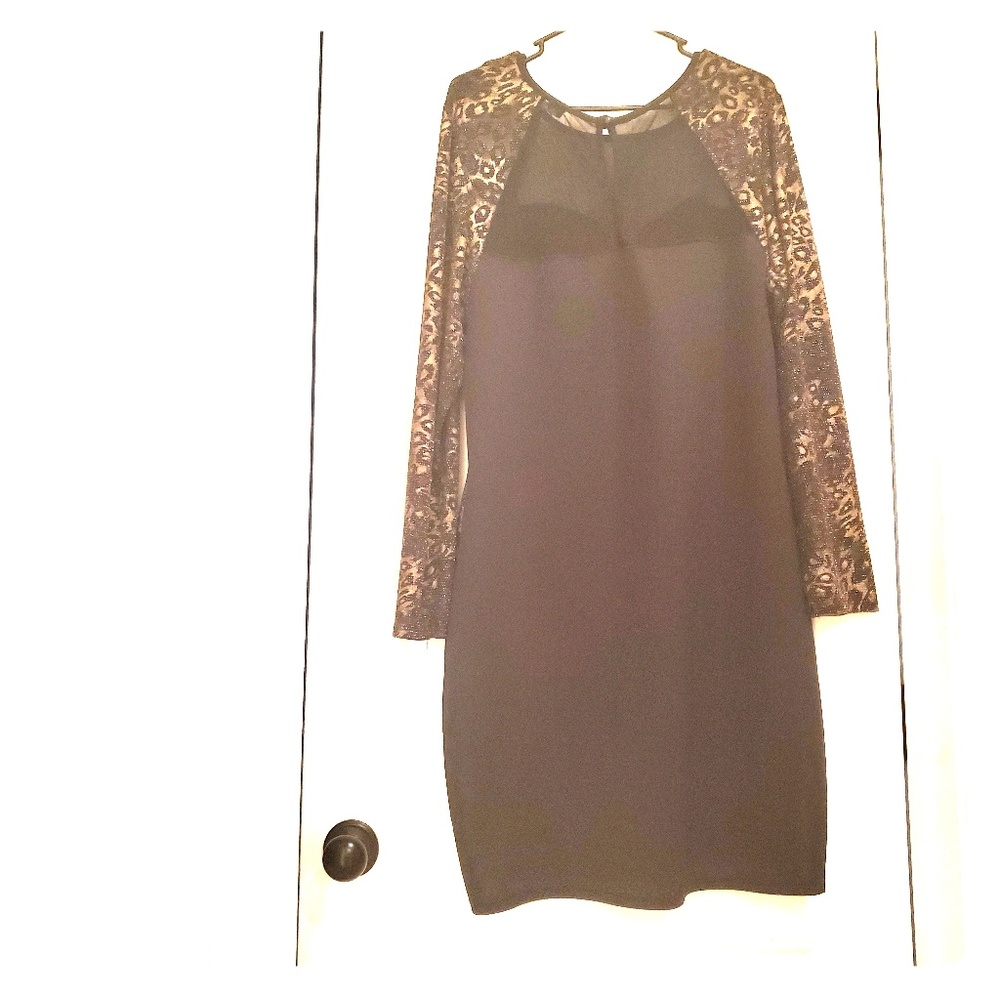 Mesh Black Dress